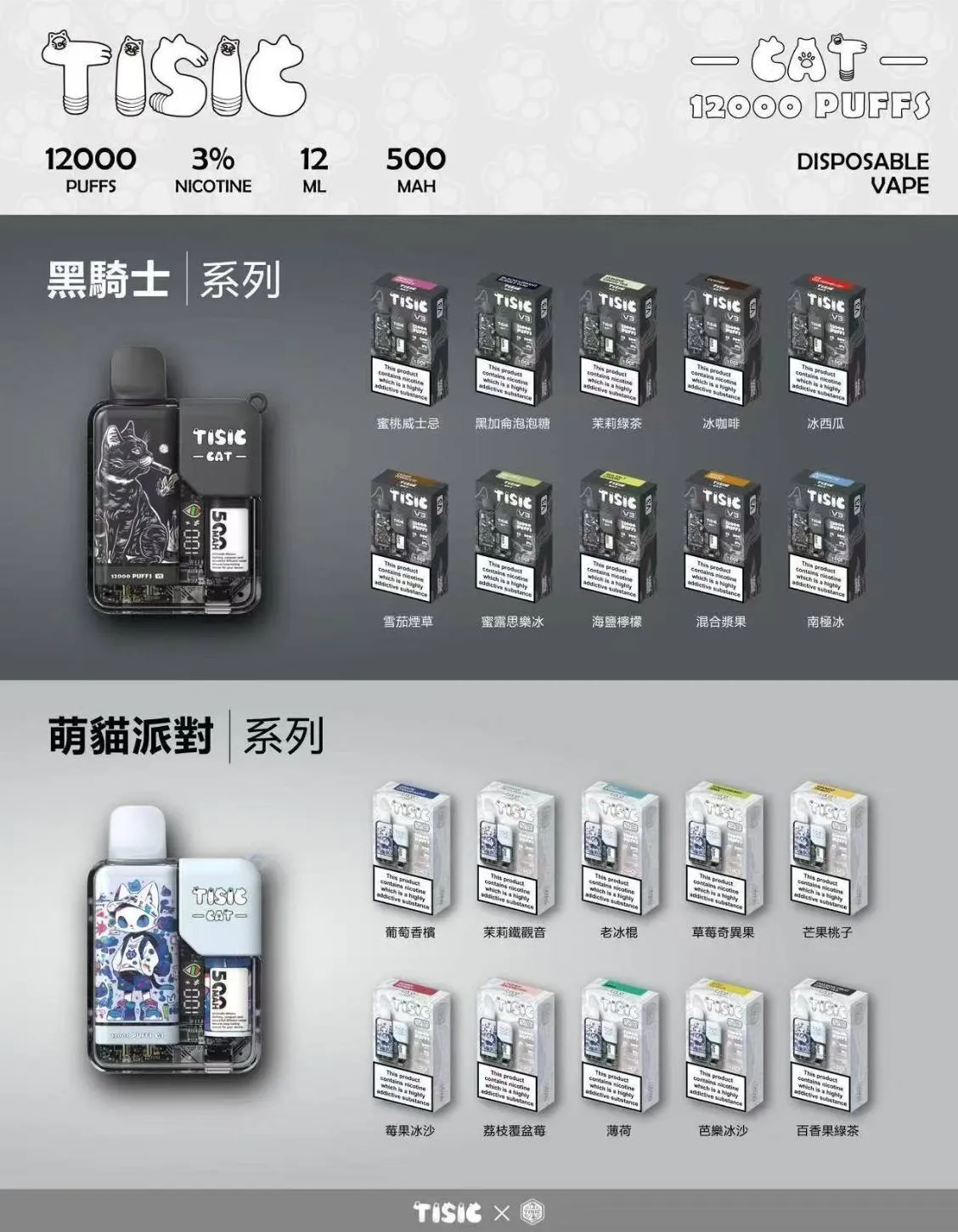 TISIC 黑騎士×萌貓派對