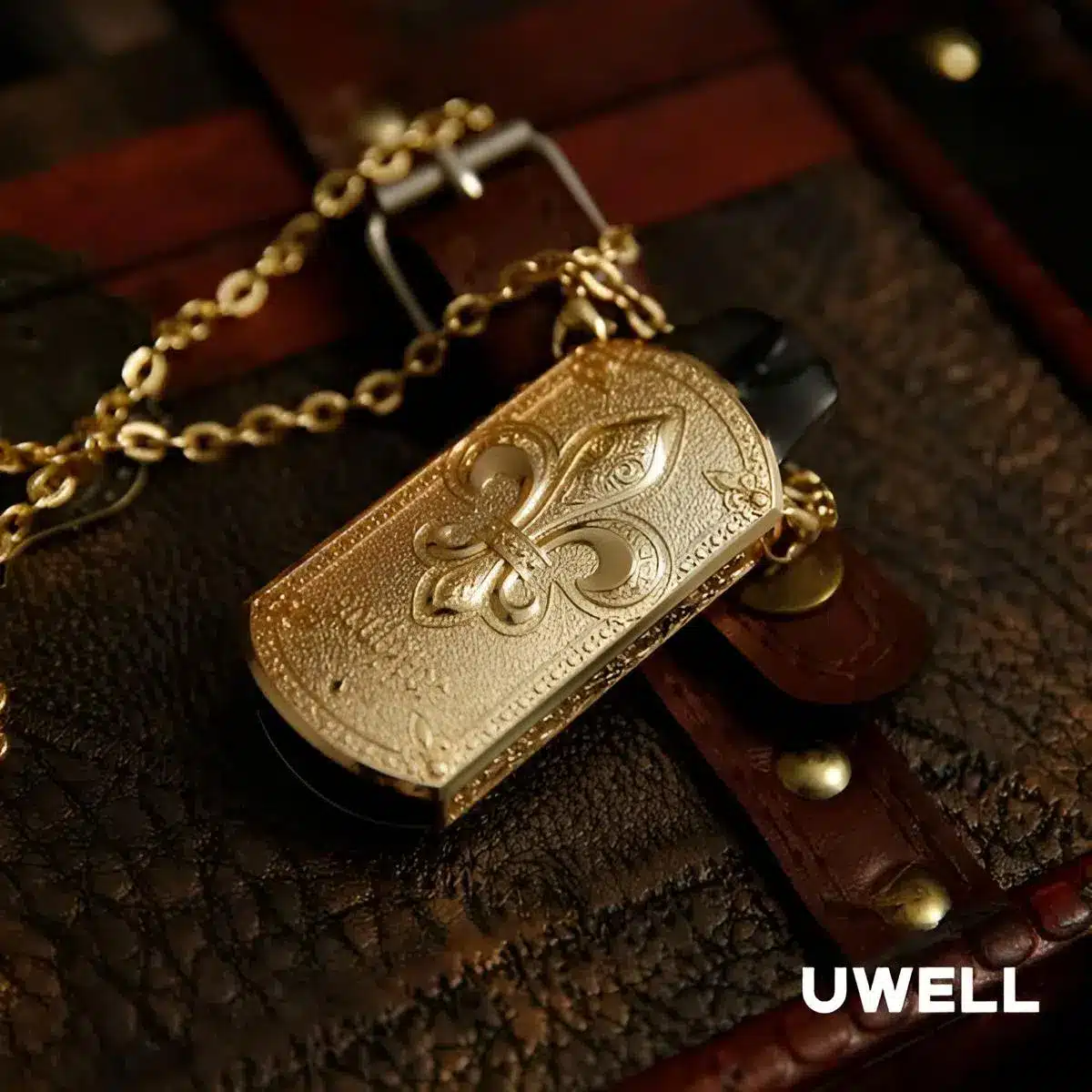 UWELL SCULPTOR 雕塑家 11W 小煙主機|精緻電鍍金屬雕刻工藝:圖片 3