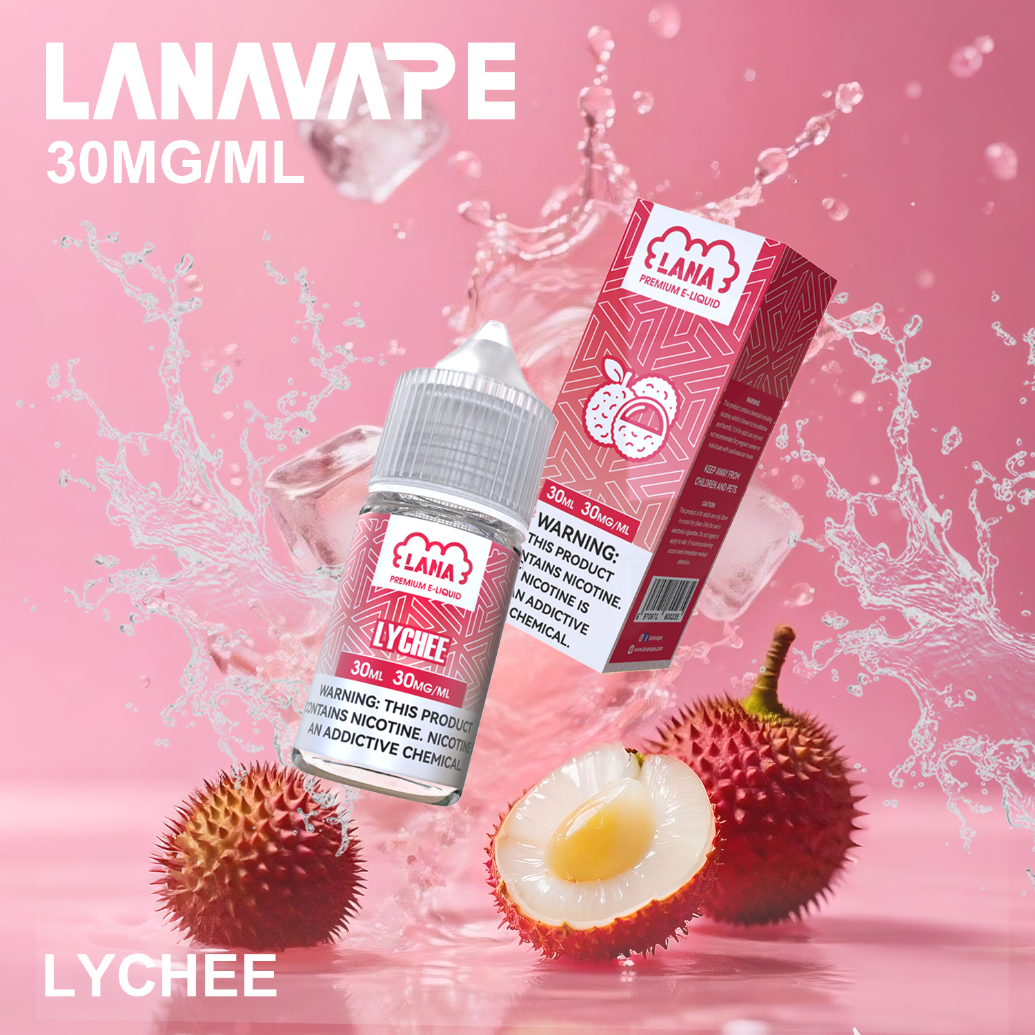 LANA 拉娜煙油 30ml 瓶裝|30MG 冰感強勁・清涼口感升級:圖片 12